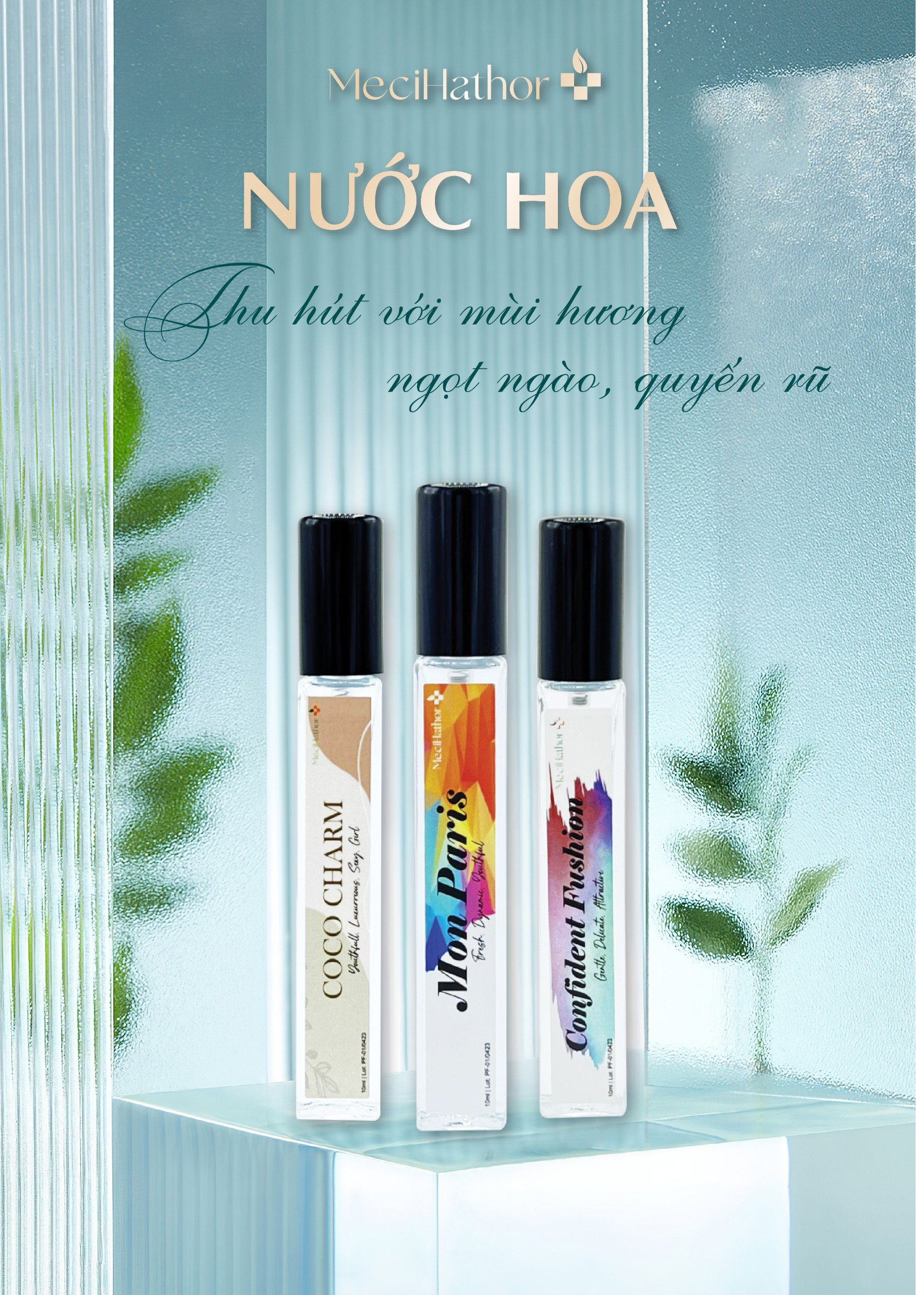 Banner nước hoa