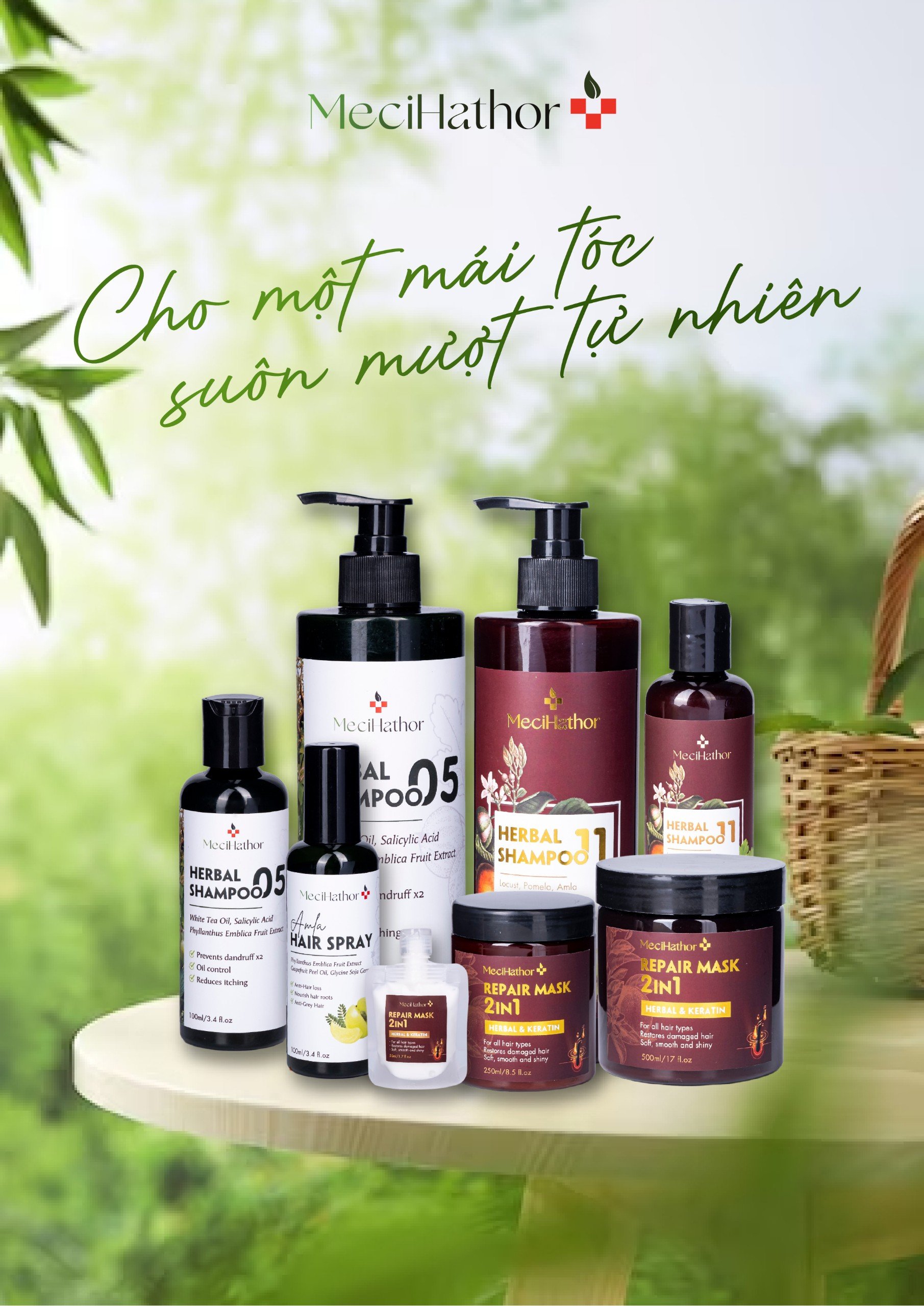 banner combo dầu gội